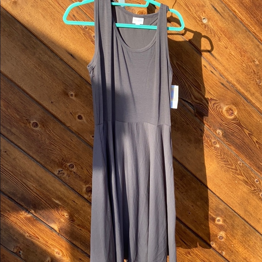 Lularoe Nicki 194,192 Brown Dress